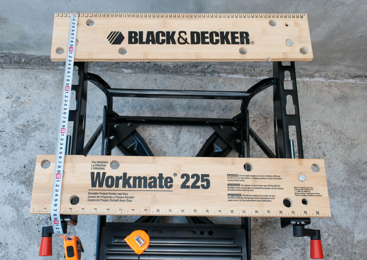 BLACK & DECKER Workmate 225 ポータブル作業台 dショッピング BLACK & DECKER Workmate 225 ポータブル作業台 dショッピング