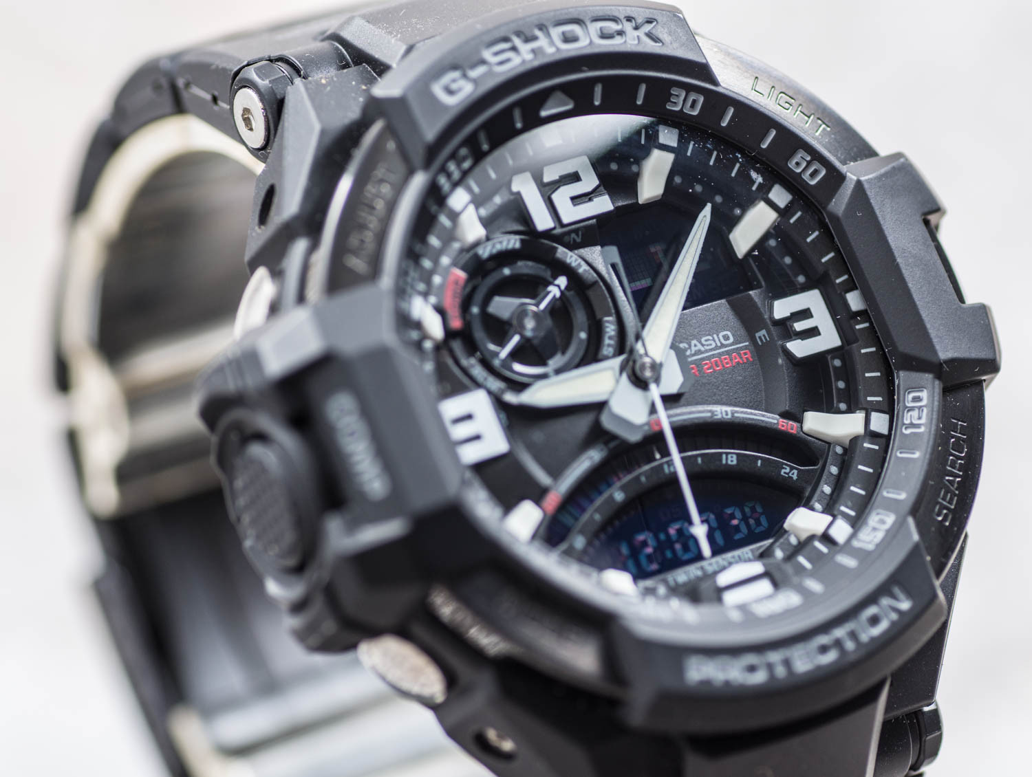 G Shock Sky Cockpit Gravitymaster Ga 1000fc 1adr レビュー モモンハン日記 G Shock Sky Cockpit Gravitymaster Ga 1000fc 1adr レビュー モモンハン日記
