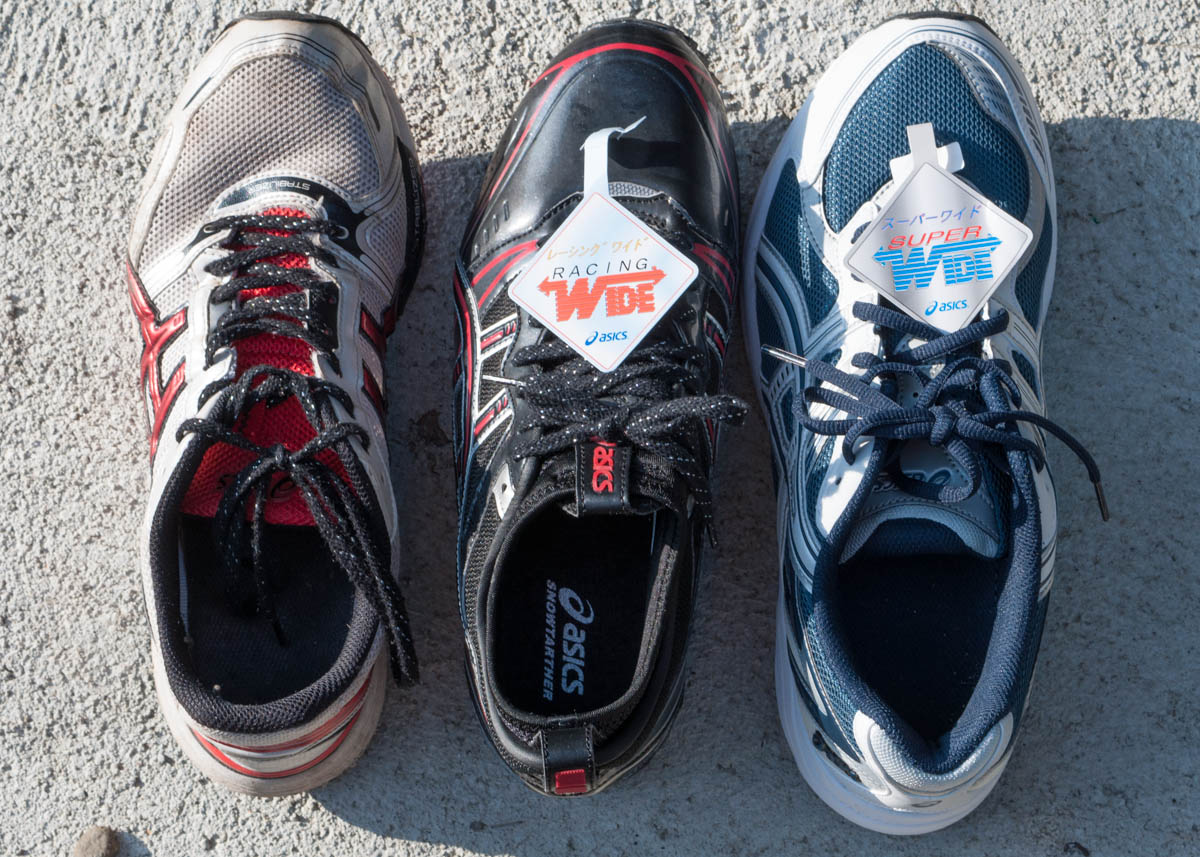 雪上用ランニングシューズ アシックス スノーターサーSi5(TJR923