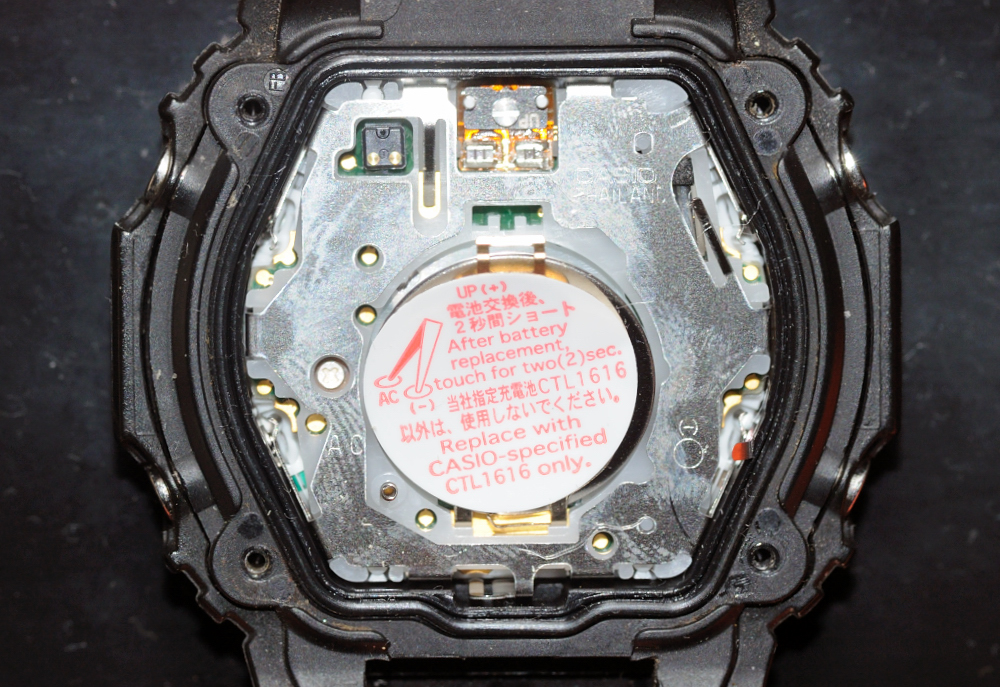 ★G-SHOCK GW-M5600BC 電波ソーラー 二次電池交換済 洗浄済み！ 自宅でソーラー電波G-SHOCK 2次電池交換と時間合わせ！ GW