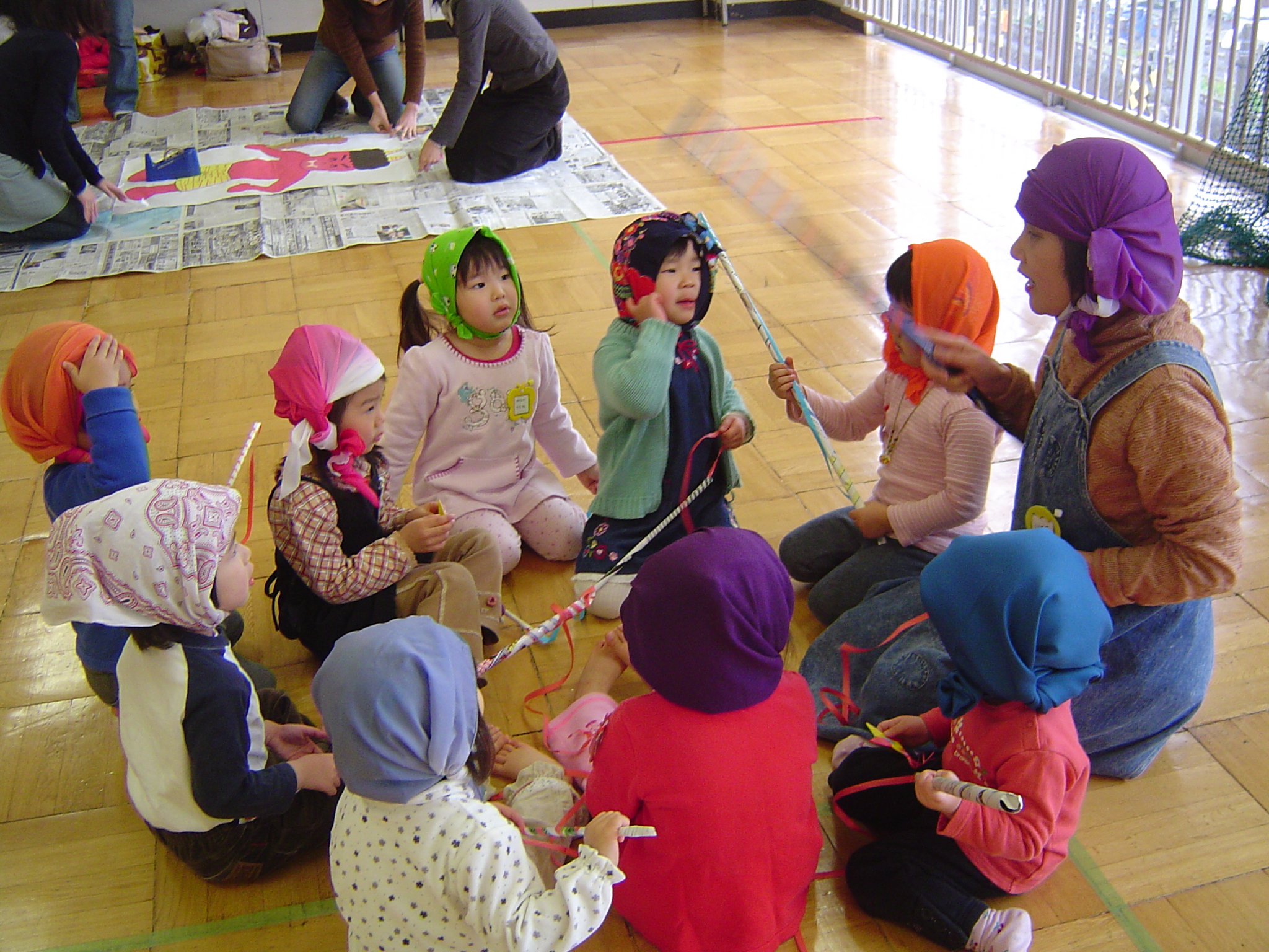 忍者ごっこ ももねのにっき