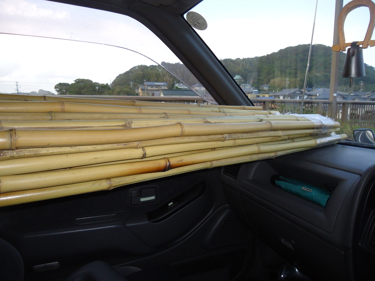 ももんが造園 竹垣の改修 ももんがの飛膜