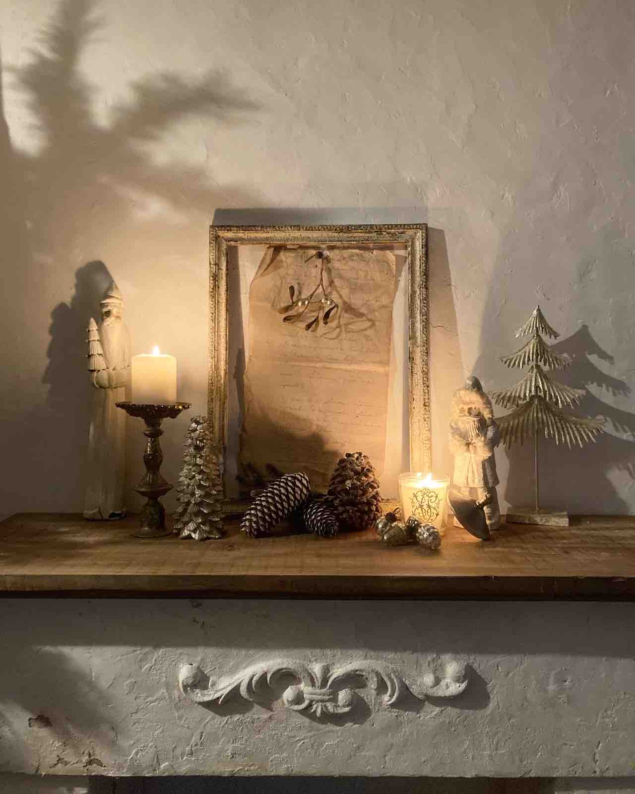 マントルピースの上のクリスマス＊ : P*J*' s Home and Garden