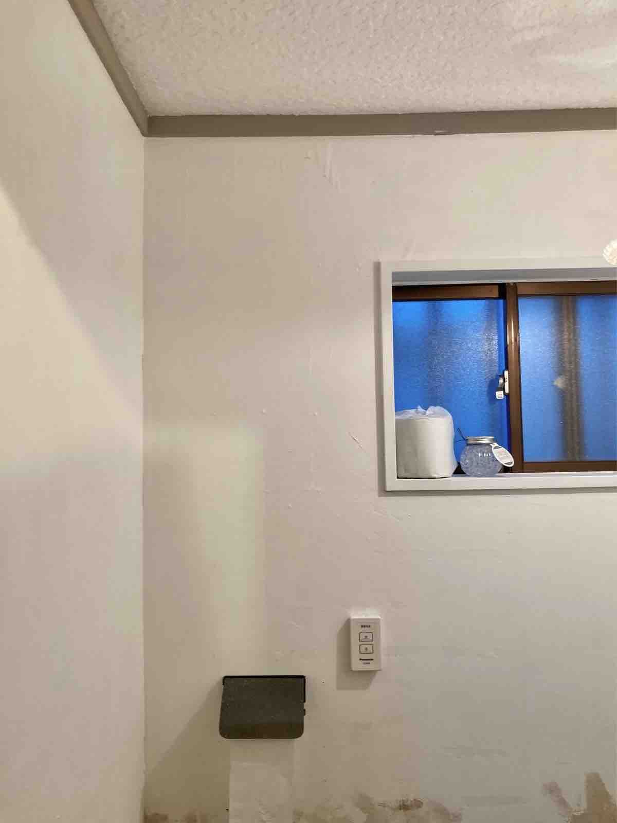新居リノベ トイレの壁塗り P J S Home And Garden Powered By ライブドアブログ