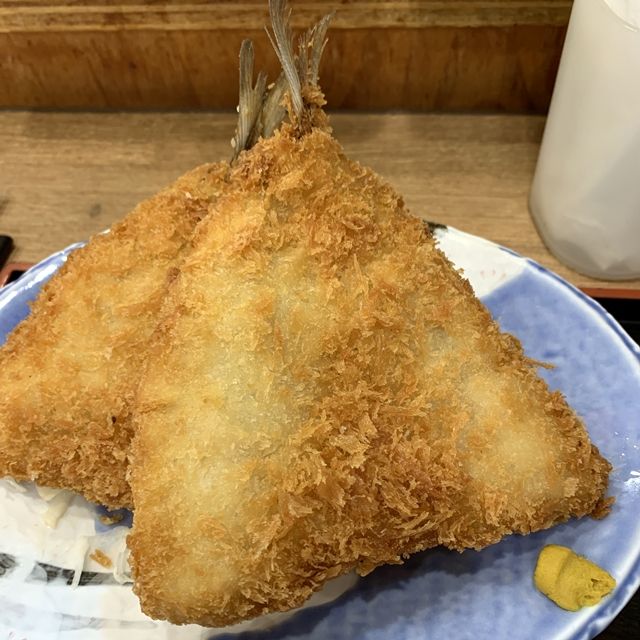 磯丸水産 千葉駅前店 ココのアジフライ 最高です 人生は 旅して食って呑んで