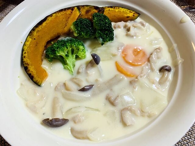 今夜は クリームシチュー S B 栗原はるみのクリームシチュー ってどぉよ 人生は 旅して食って呑んで