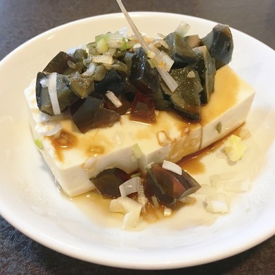 ピータン豆腐