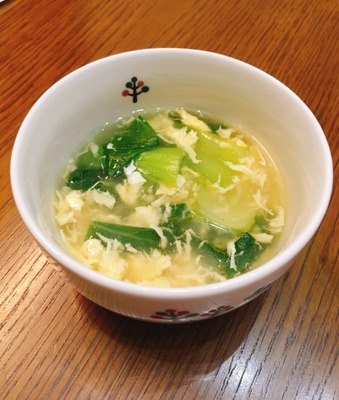 青梗菜スープ