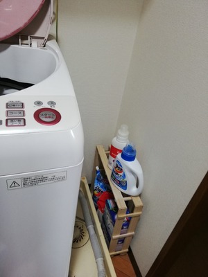 すのこで隙間ラック (5)