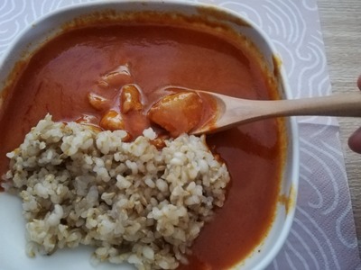西友バターチキンカレー (3)