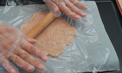 鶏むね肉ピザ