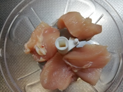 手作り鶏ミンチ