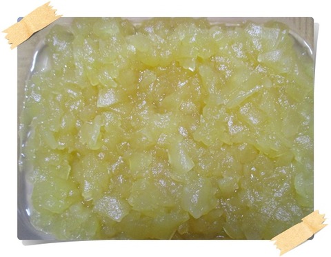 頂いたリンゴで(^^♪