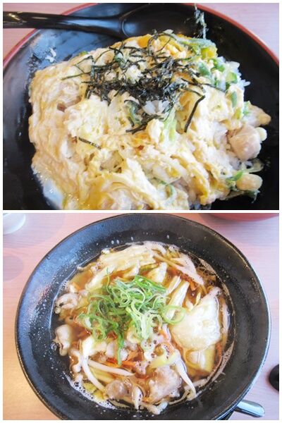 cats親子丼＆ラーメン