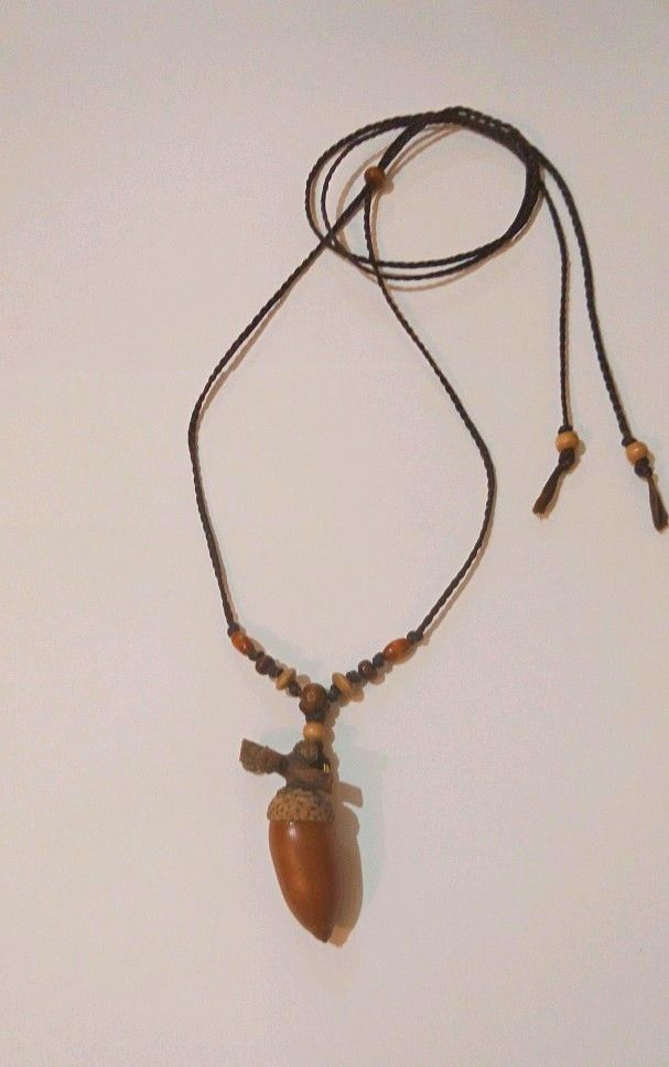 どんぐりネックレス売れました もむあむ開業日記