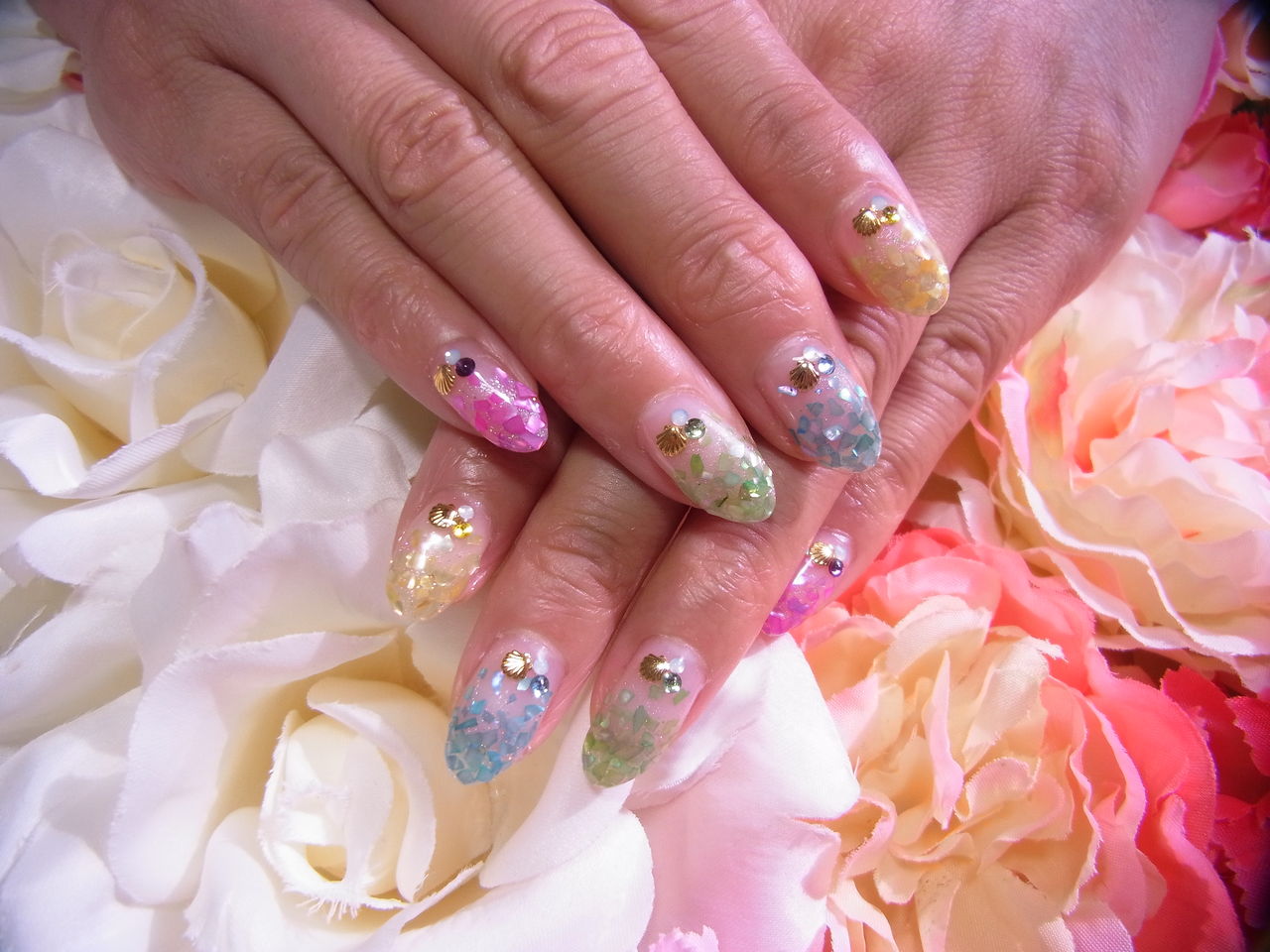 嵐ネイル はっぴ ネイルライフ Mon Favori