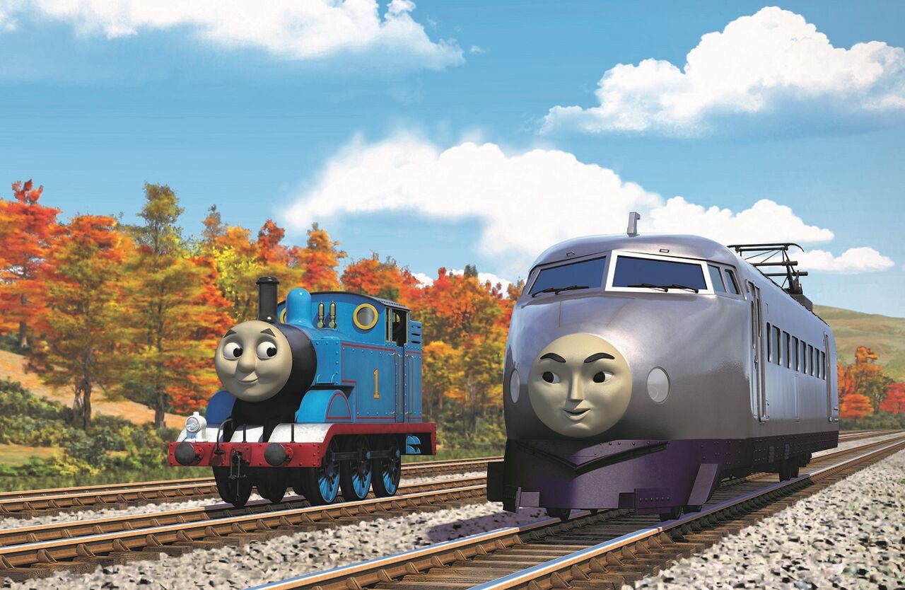 きかんしゃトーマスに新幹線 それも日本人キャラが新登場 さっぱりピーマン