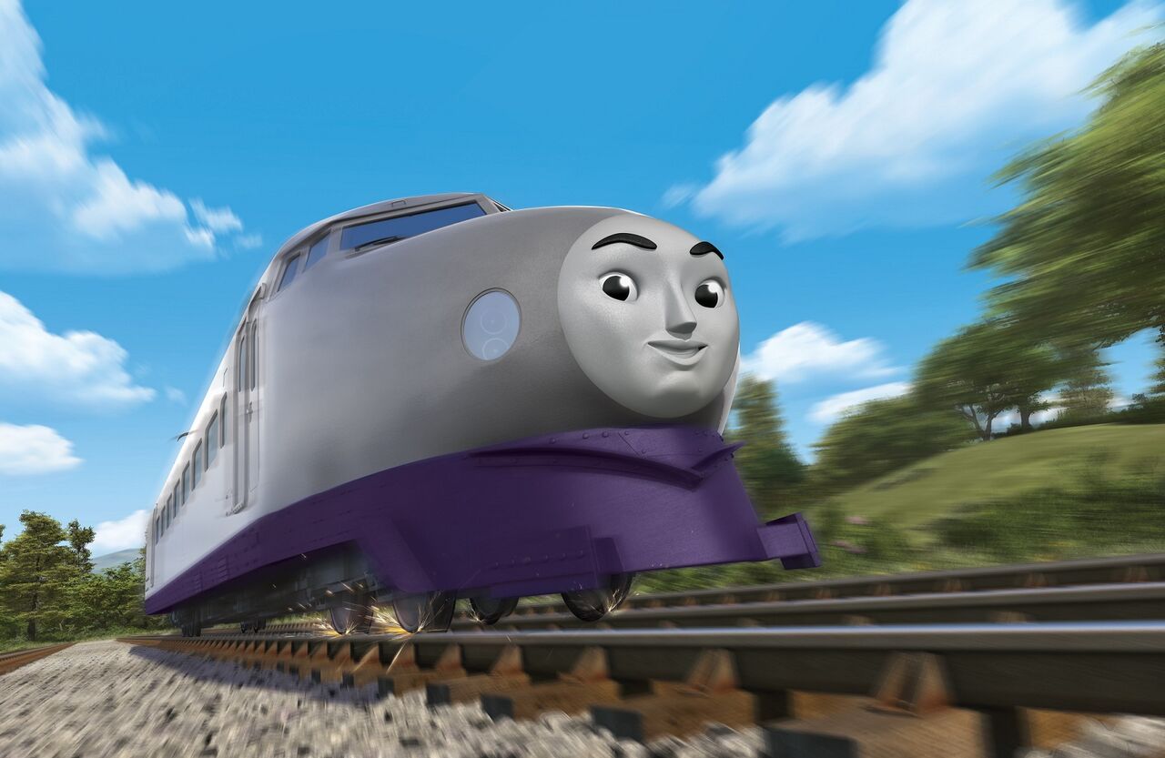 きかんしゃトーマスに新幹線 それも日本人キャラが新登場 さっぱりピーマン