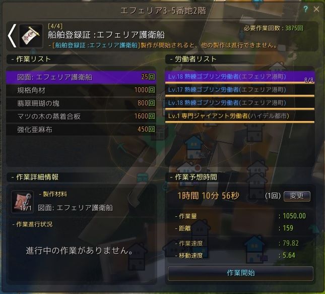 黒い砂漠 エフェリア護衛船造船開始 Scribble Complex