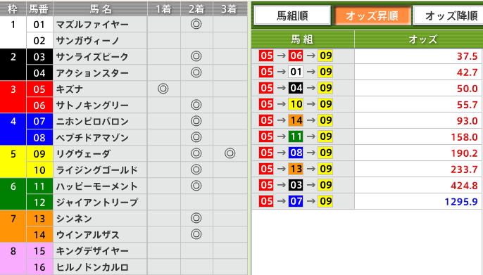 競馬 競馬抄録玉