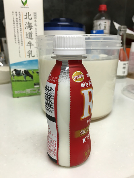ヨーグルティアでR-1ヨーグルトを手作りするレシピ