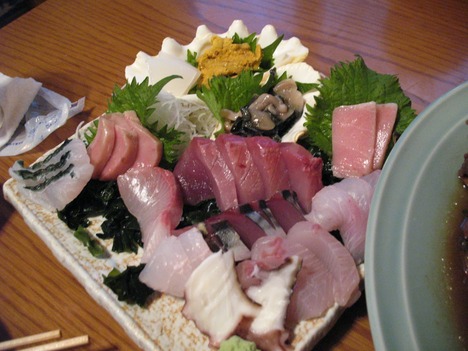 刺身盛り合わせ