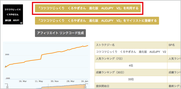 ストラテジー追加