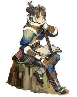 受付嬢 ワールド イラスト