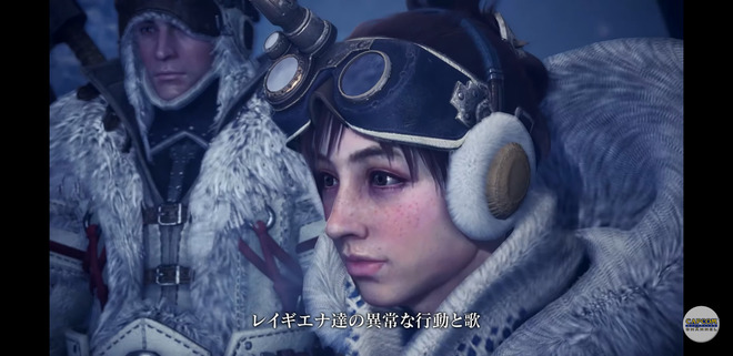 受付嬢アイスボーン