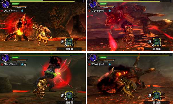 イベクエ 火山 モンスター