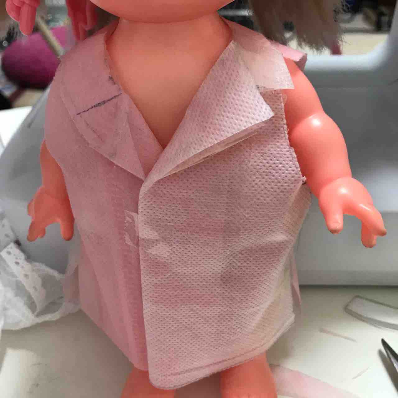 メルちゃんの無料型紙 作り方 白衣 もにもにもも の すもももも ハンドメイドと料理と子育て メルちゃんの無料型紙 作り方 白衣 もにもにもも の すもももも ハンドメイドと料理と子育て