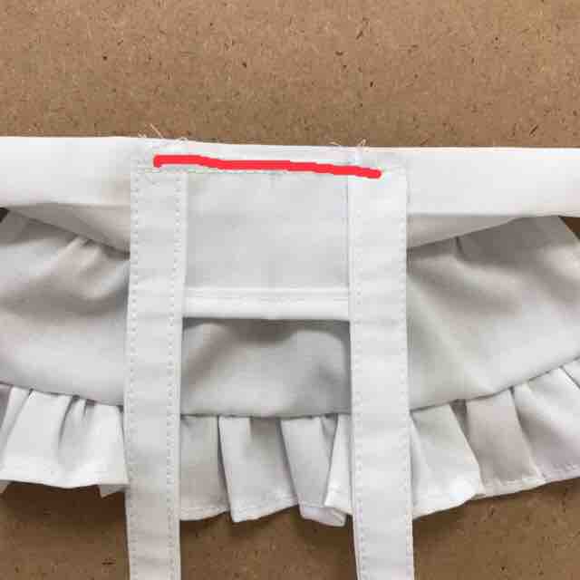 メルちゃんの無料型紙 作り方 アリス服 エプロンとうさみみヘアバンド もにもにもも の すもももも ハンドメイドと料理と子育て