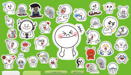 LINEスタンプのフォーマットが役立ちそう 【萌え絵イラスト】お絵描き講座データベース！【pixivまとめ】