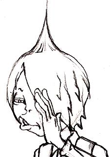 あくびのイラスト完成しました な猿知恵 我輩は猿である