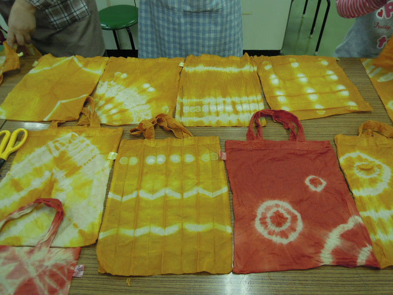 L146 染め布 こちらも綺麗に染まりました ☆決算特価商品