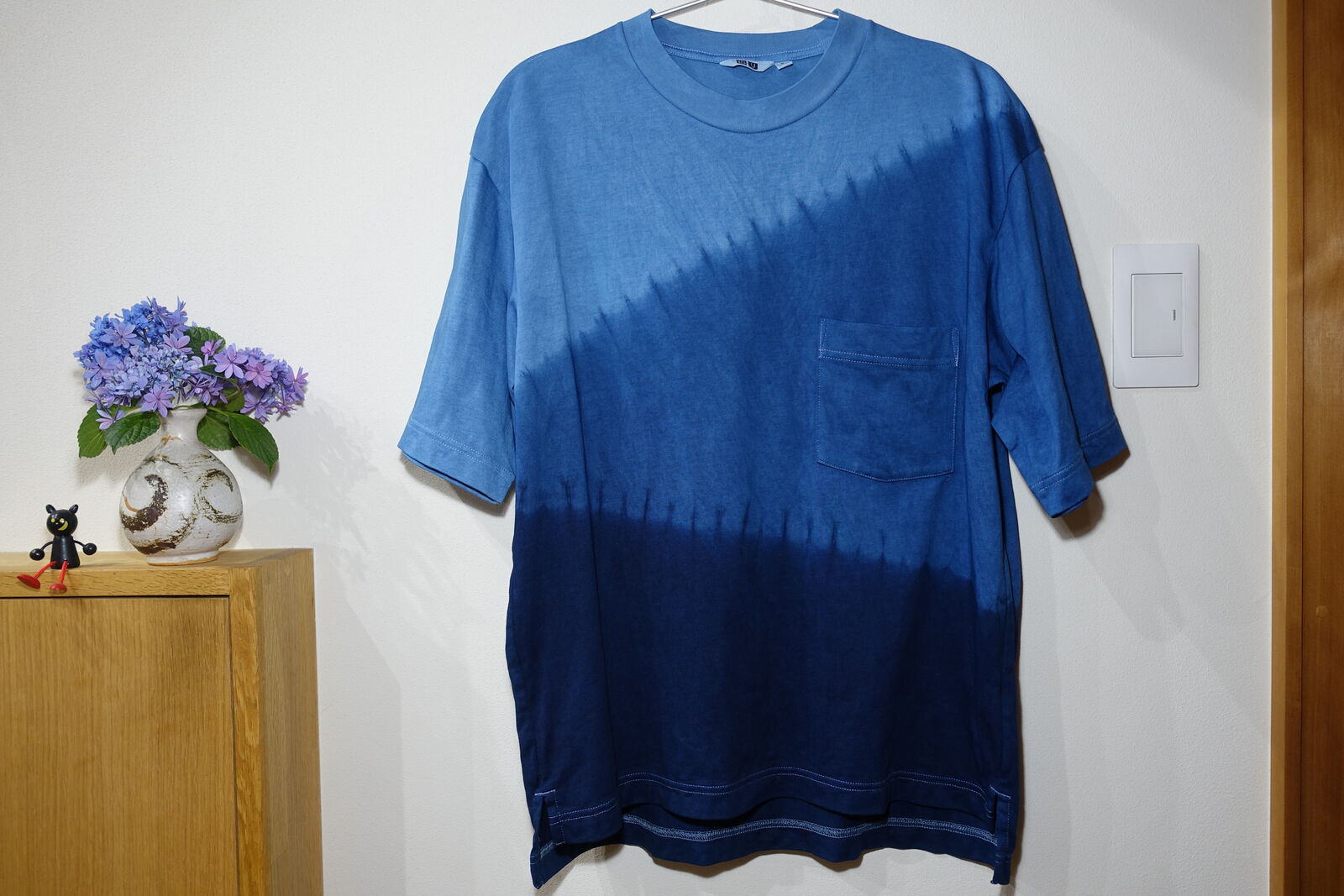 藍染めのtシャツ モンコの染織日記