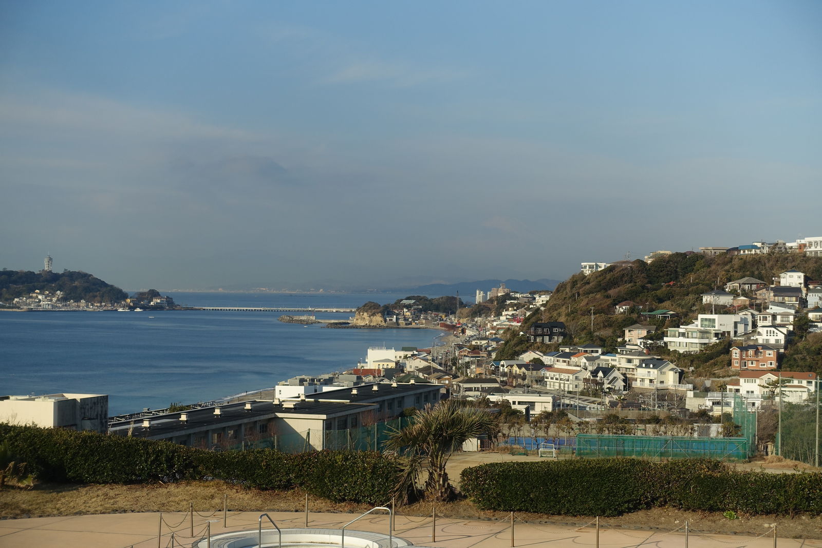 鎌倉と七里ヶ浜の夕日 モンコの染織日記
