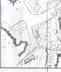 大正１４年宇和島市街図（表）30b