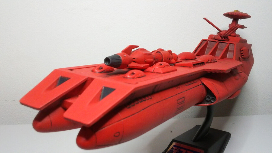 コラボ記事「赤いデスラー戦闘空母」 : 鮫乗りのBlog