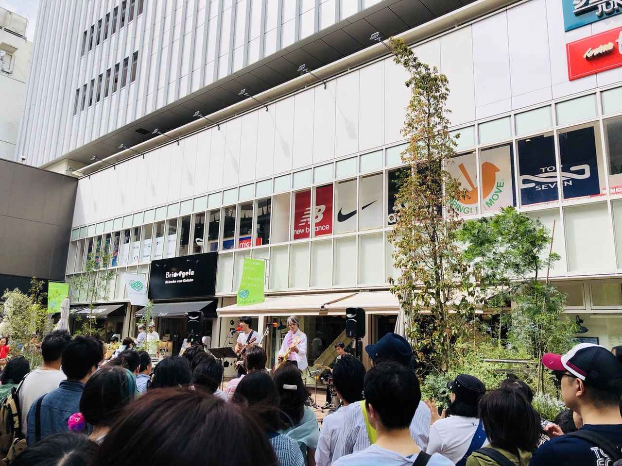 Greening Music Fes ー山田稔明 近藤研二 ライブ 2018年5月3日 コピス吉祥寺 ふれあいデッキこもれび ライブ後記 Monoblog