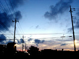 夕暮れ8月