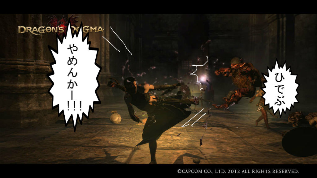 ドラゴンズドグマ 54 ポーンギルドの 非 日常 Exrchrome ドラゴンズドグマプレイ日記