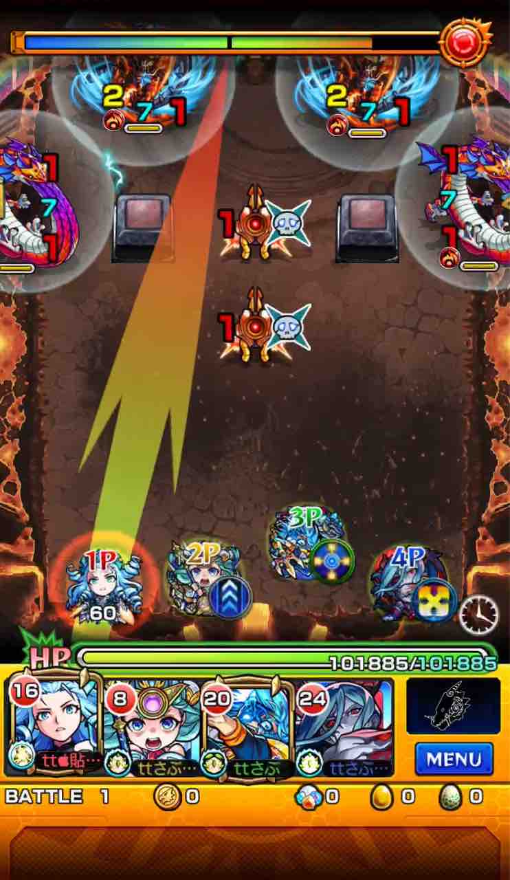 天沼矛 ロミオin ここにきてパーティー変更 な 苦手ラグナロク周回 動画あり サラスバティ ハンニバルout Ttのモンスト備忘録blog