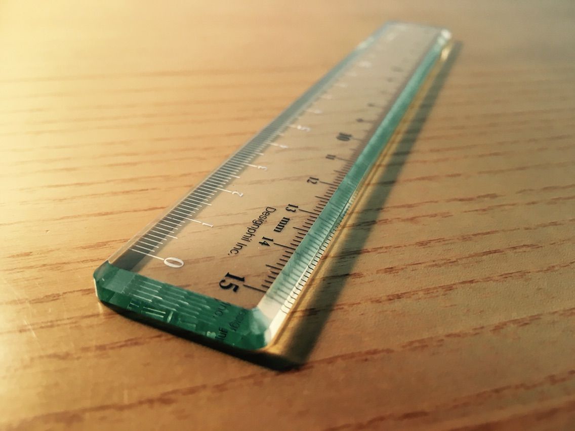 Designphil Collection】Glass Ruler/グラスルーラー - 文房具