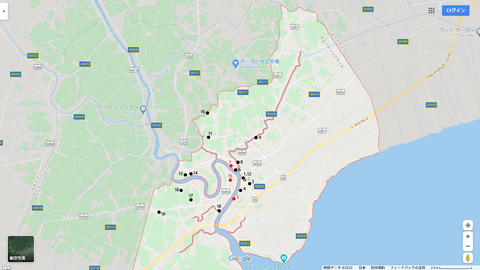 ムアンサムットソンクラーム　北側