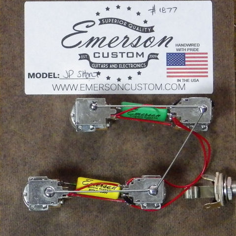 Emerson Custom Guitars 新製品 Jimmy Page Wiring Kit Montreux Maniac Blog Emerson Custom Guitars 新製品 Jimmy Page Wiring Kit Montreux Maniac Blog