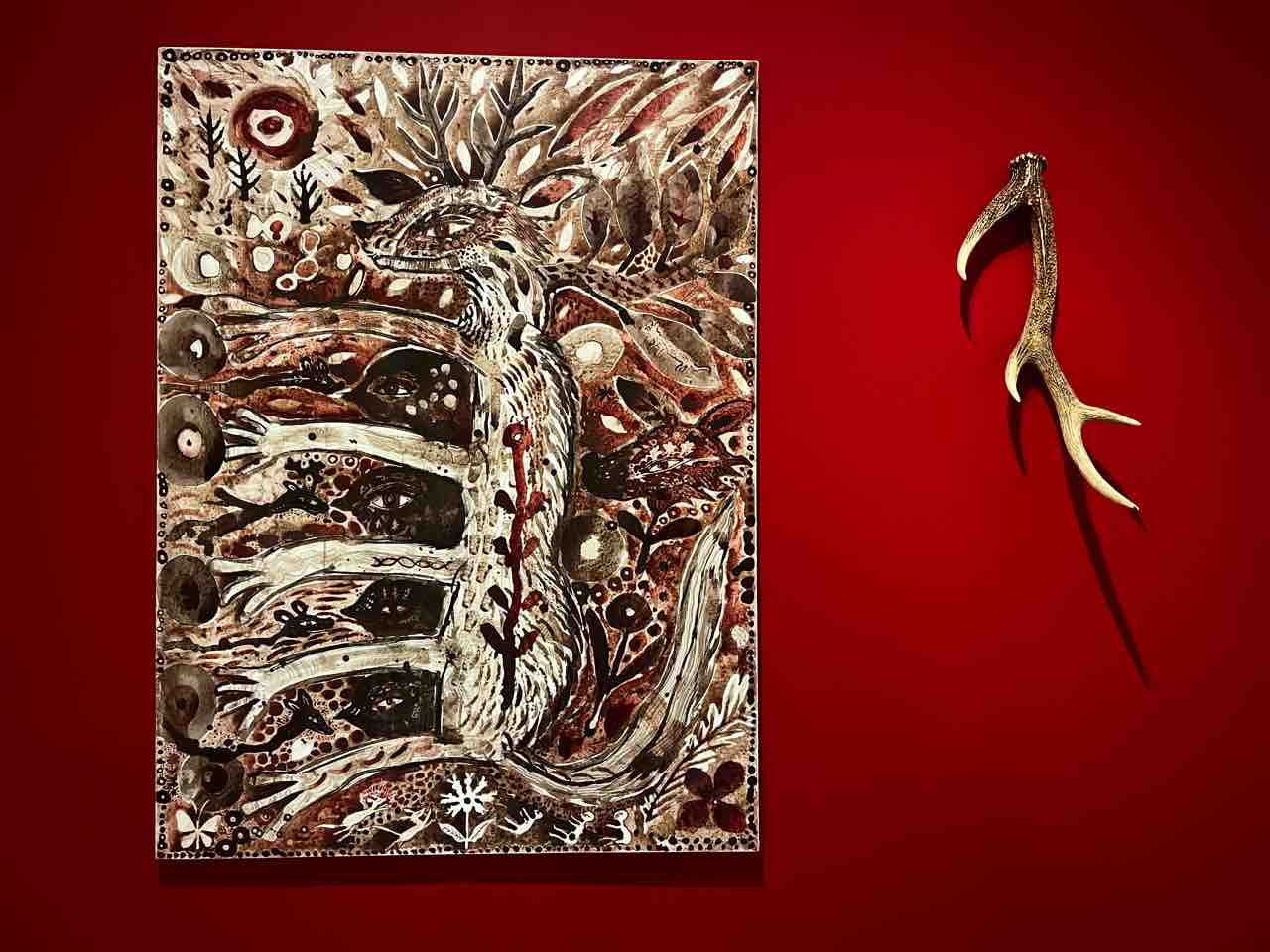 浅井裕介展「星屑の子どもたち」＠金津創作の森 : 月ふたつのつぶやき