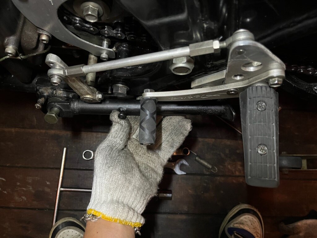 CB750F改日記 （サイドスタンド 笑） : レザークラフトと銀細工