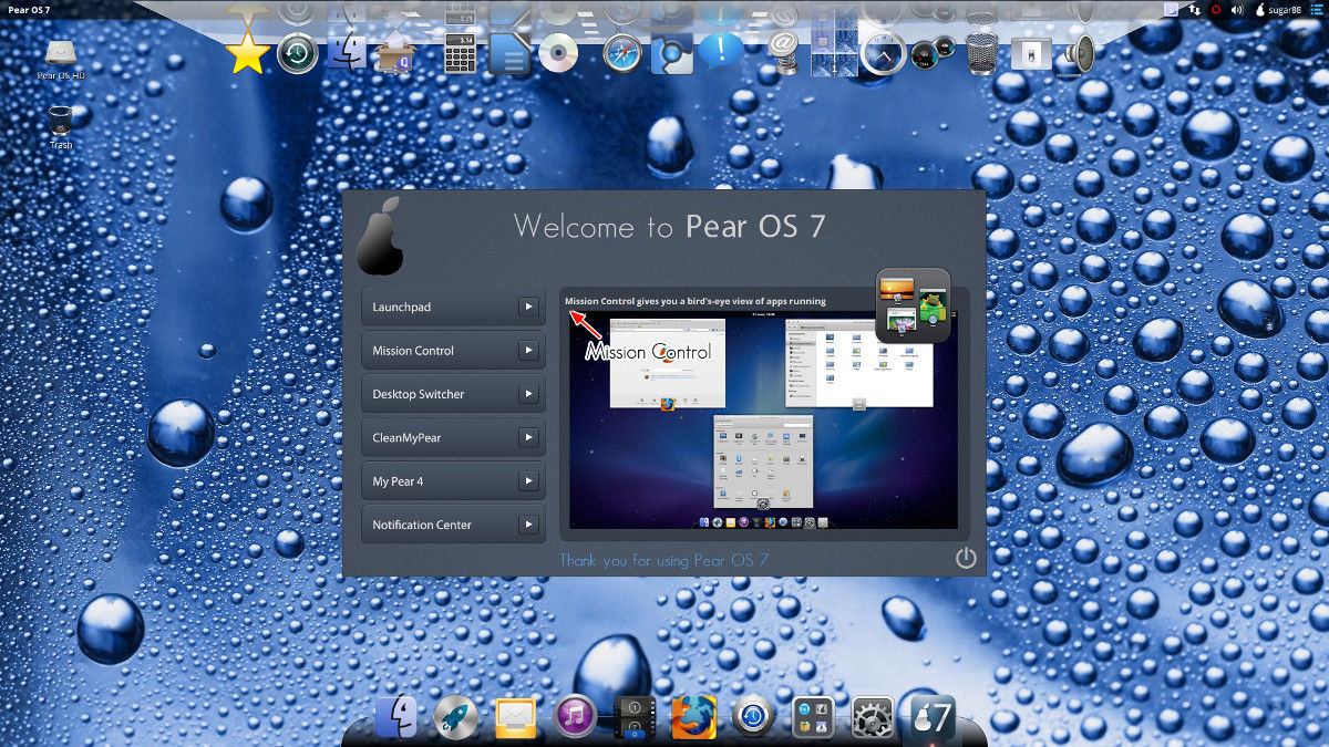 ｢Pear OS 7｣ : Linuxへのお誘い