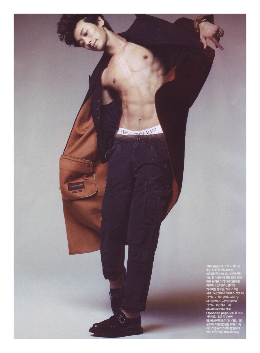 ARENA HOMME+10月号」～チュ・ジフン写真(大判サイズ